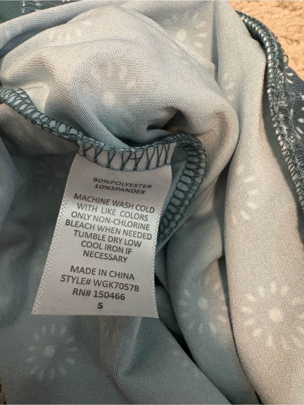 Market & Spruce Teal Print Jumpsuit - NWT - Picture 3 of 4